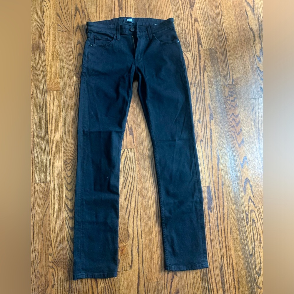 Women’s Paige  black jeans 28 Lennox black shadow